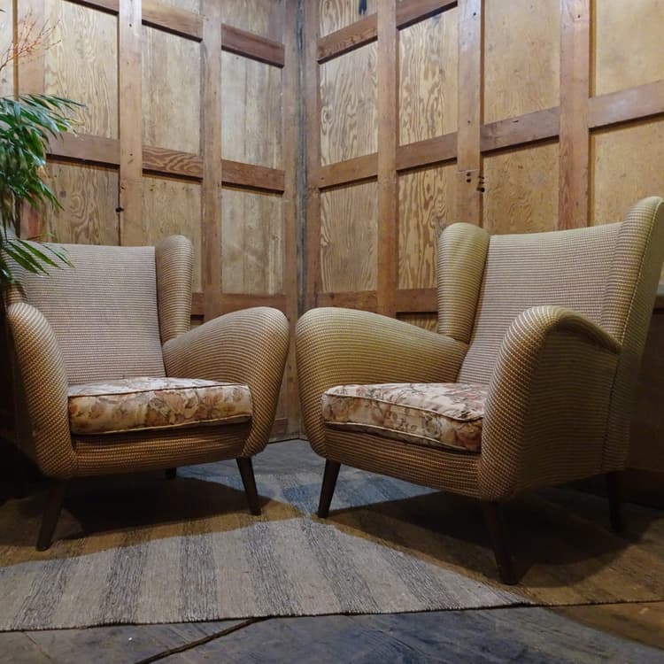 The Howard Keith Wingback Chairs - A Pair